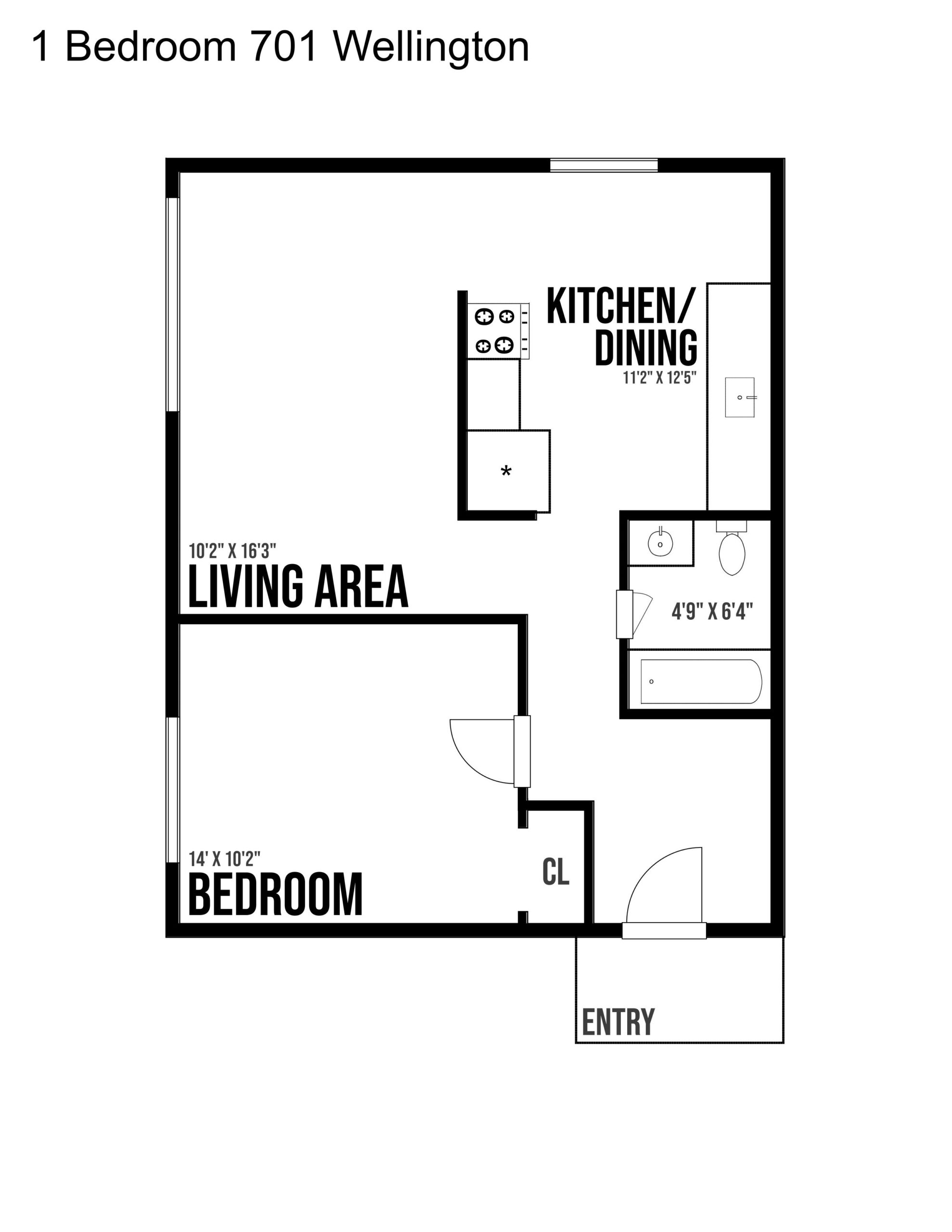 1-Bedroom-701-Wellington